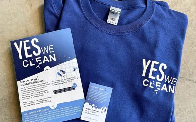 Complete huisstijl voor Yes We Clean!